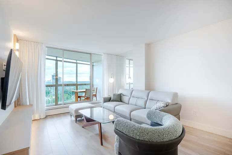 Finished Basement Renovation North Vancouver cozy living space