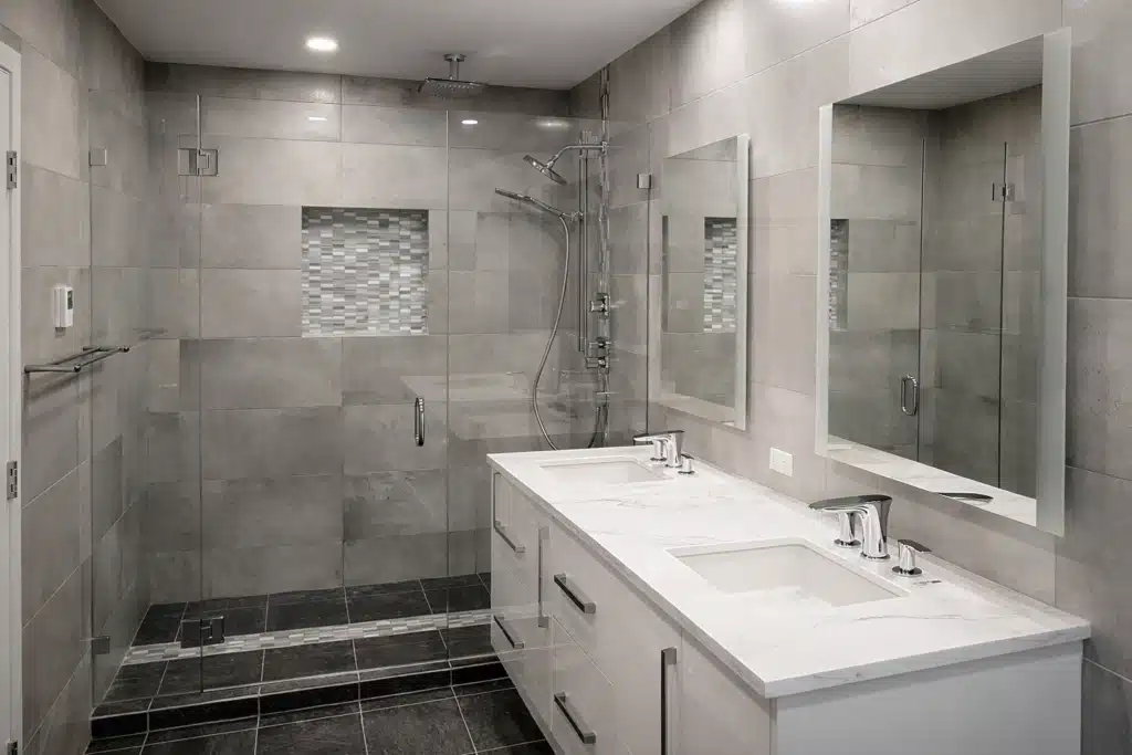 Best Bathroom Renovation North Vancouver modern luxury bathroom design with stylish fixtures