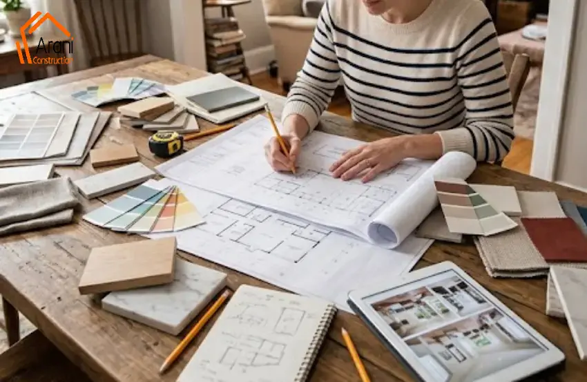 Home Renovation Planning Guide in North Vancouver featuring a contemporary kitchen renovation.