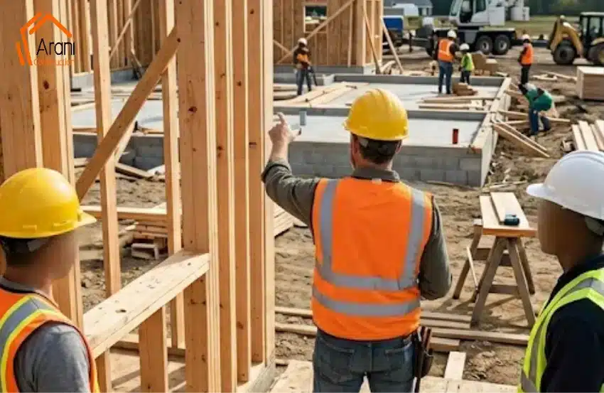 North Vancouver General Contractor managing a modern home renovation project